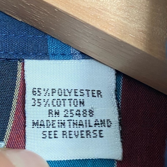 VINTAGE AUTHENTIC WESTERN WEAR PEARL BUTTON DOWN SHIRT SIZE 16.5  34/35 - Picture 4 of 8